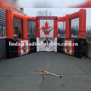 Nouveau jeu de hockey sur glace gonflable avec tir au slap shot, jeu de tir sur glace pour la vente - Product Image 6