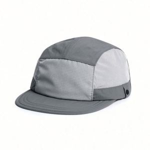 <b>Summer</b> Quick-drying Short Brim Baseball <b>Cap</b> Men's <b>Flat</b> Brim 5 Panel Outdoor Sports Breathable Color Blocking Baseball <b>Cap</b> - Product Image 6