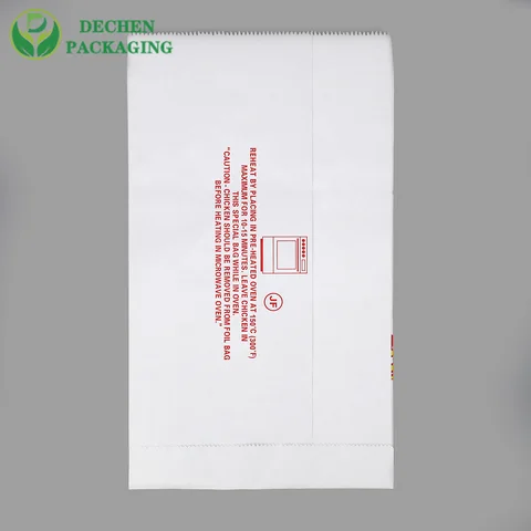 Paper Bag Burger Alu Foil Bag Hot Dog