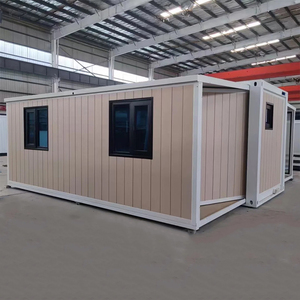 Maisons en conteneur de 20 pieds et 40 pieds personnalisées en gros Structure en acier de 2 chambres à coucher avec conception pliable extensible et modulaire - Product Image 2