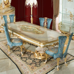 OE-FASHION tavolo da toilette in stile europeo di lusso personalizzato con specchiera in legno intagliato di lusso per mobili per la casa - Product Image 5