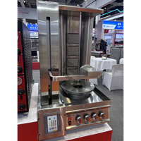 Machine automatique à kebab doner, machine à shawarma, grill à gaz et électrique, robot à shawarma