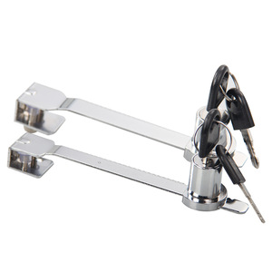 Kẽm hợp kim cửa kính <span class=keywords><strong>Showcase</strong></span> Khóa Tủ ngăn kéo khóa phần cứng đồ nội thất trượt kính hiển thị tủ khóa - Product Image 6