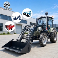 Nouveau modèle de tracteur agricole FULCORE avec embrayage à double action, utilisation polyvalente pour le transport agricole, tracteur agricole