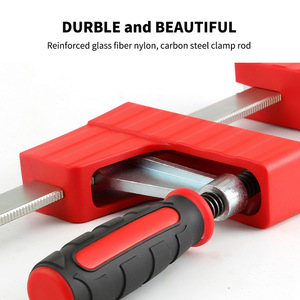 ตัวหนีบไม้ DURATEC F Clamp 80x200 แบบปรับได้ ขนาดเมตริก สำหรับงานหนัก ตัวหนีบแผ่นพลาสติกแบบแบน - Product Image 4