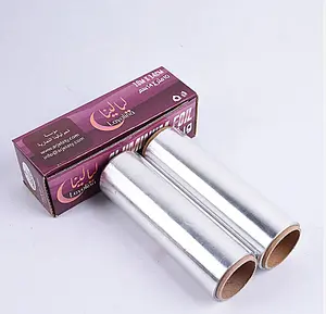 Precio de fábrica Papel de aluminio Shisha Papel de estaño exclusivo Rollo de papel de aluminio transpirable para narguile