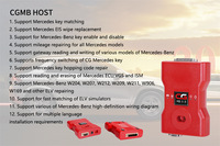 Meilleur support CGDI MB Calcul de mot de passe en ligne Obtenez 1 jeton gratuit ECU/TCU/ISM/clé Outil de lecture et d'écriture pour Benz Key Programmer
