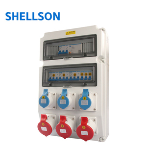 16A 32A di động công nghiệp không thấm nước ổ cắm hộp phân phối ngoài trời điện thoại di động phân phối Ổ cắm hộp - Product Image 5