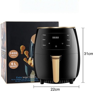 <span class=keywords><strong>Freidora</strong></span> de Aire de Vidrio, Horno Eléctrico Comercial, Utensilios y <span class=keywords><strong>Accesorios</strong></span> de Cocina, Airfryer 6 - Product Image 5