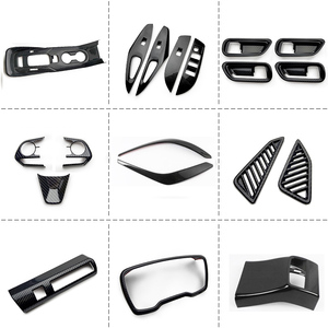 Accessori interni Auto kit per <span class=keywords><strong>toyota</strong></span> <span class=keywords><strong>corolla</strong></span> 2019 2020 2021 2022 E210 copertura cambio Auto stile adesivo rifiniture - Product Image 4