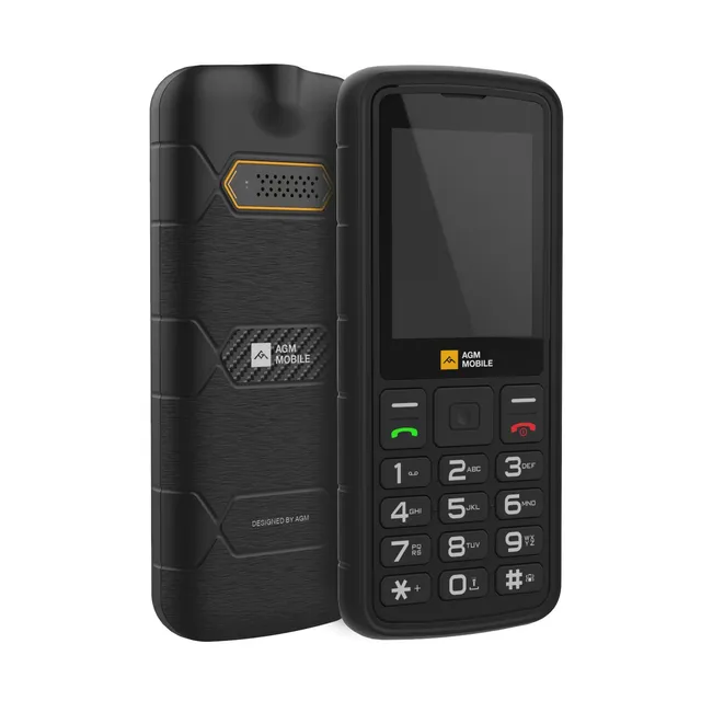 [Factory] AGM M9 2G 1000mAh Unisoc T107 Big Button Mobile Phone Cheapest Phones Cheap Mobile Phone in China