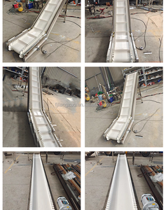 Liangzo Nieuwe Aankomst Plantaardige Food Grade Hopper Lift Hellende Band Transportband Voor Voedingsindustrie - Product Image 4