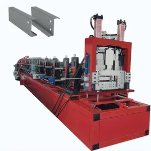 中国工場供給自動CZ母屋ロール成形機新ギア使用ベアリング高品質CZ母屋製造機