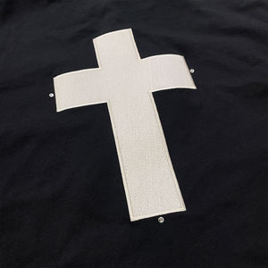 เสื้อฟุตบอลสตรีทแวร์แบบวินเทจทรงบ็อกซี่ ออกแบบปักโลโก้ เสื้อกีฬาฟุตบอล - Product Image 6