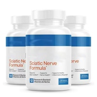 OEM 120 Capsules Formule pour le nerf sciatique Capsules Santé des nerfs Confort quotidien Réponse inflammatoire Complément alimentaire