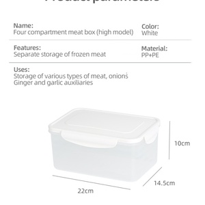 China Wholesale Airtight <b>Food</b> Storage <b>Containers</b> Preserve Fresh Meat <b>Plastic</b> Airtight Bulk <b>Food</b> Storage <b>Containers</b> - Product Image 6