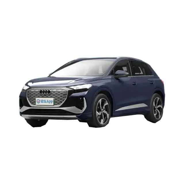 Nieuwe Energievoertuigen 2023 Audi Q4 E-TRON Puur Elektrische Auto 'S Nieuwe 5 Zitplaatsen Suv Blauwe Kleur In Voorraad