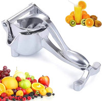 Multifunctionele duurzame aluminium fruitpers van voedselveilige kwaliteit, draagbaar en handmatig