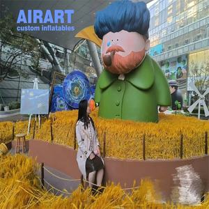 Riesige Neue Aufblasbare Figur, Modell einer Aufblasbaren Kunstskulptur, Ballon zur Bühnendekoration im Verkauf - Product Image 3