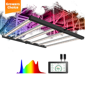 El mejor espectro completo de grado empresarial Ir <span class=keywords><strong>600W</strong></span> 720W 800W 1000W Plegable Regulable Ppfd Flujo de espectro completo 650W <span class=keywords><strong>Led</strong></span> Grow Light Bar - Product Image 6