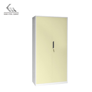Office School Metal Storage Cabinet File Cabinet <strong>Garage</strong> 2 Doors Steel <strong>Cupboard</strong> With Adjustable Shelves - Product Image 2