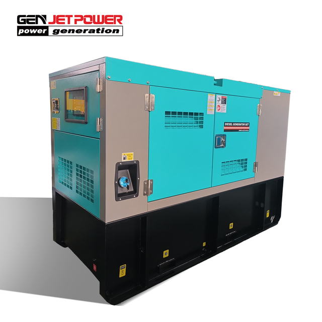 High Quality Soundproof Diesel Generator Set 10kva 20kw 50kw 3 Phase Silent Generator ATS Options