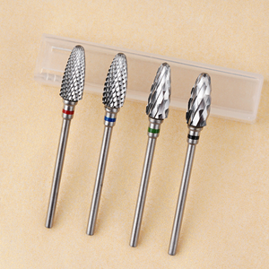 3/32 "chất lượng cao an toàn 6.0 mét ngọn lửa bit tungsten carbide móng tay Khoan <span class=keywords><strong>Bits</strong></span> điện lớp biểu bì Khoan <span class=keywords><strong>Bits</strong></span> cho móng tay cho gel loại bỏ - Product Image 6