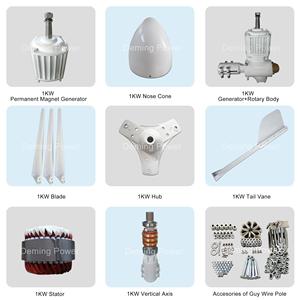 Système d'Éolienne Domestique de 1 kW pour la Vie Hors Réseau - Product Image 5