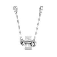 Support de poteau en alliage d'aluminium à fibre optique de haute qualité pour câble ADSS