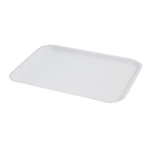 LOT DE 2 PLAQUES À FOUR EASY BAKE EN CARTON BLANC 28X42CM - Product Image 1