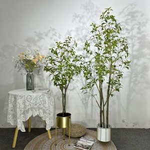 Árbol Artificial de Pieris Japonica, Planta Artificial Realista para Decoración del Hogar, Hotel u Oficina - Product Image 1