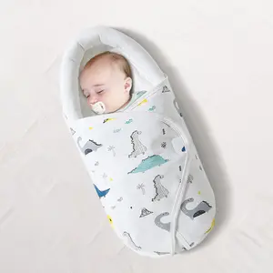 Hot Jual Ins Lembut 100% Katun Bayi Membedung Wrap Baru Lahir Selimut 0-6 Bulan Bayi Membedung Selimut Bantal Bayi Kantong Tidur
