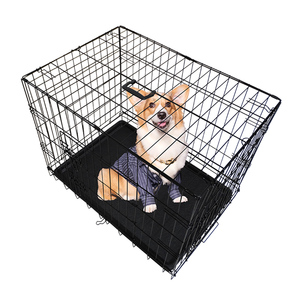 Enclos pour chiens modulaire empilable en gros, installation facile, clôture pour animaux de compagnie, <span class=keywords><strong>cage</strong></span> pour animaux de compagnie facile à installer - Product Image 1