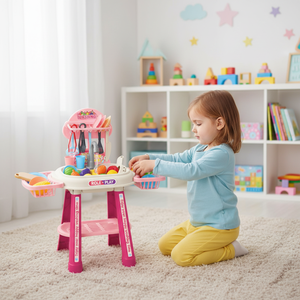 Juego de Cocina de Juguete para Niñas SY con Fregadero y Función de Rociado de Agua - Product Image 2