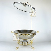 Bestseller Buffet Edelstahl Chafing Dish Speisenwärmer Mit Hängedeckel Mahlzeitenwärmer für Zuhause Restaurant Hotel Buffet Party