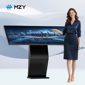 Affichage numérique sur pied de 55 pouces avec écran tactile, système Android, kiosque publicitaire, animation pour centre commercial en libre-service - Product Image 1