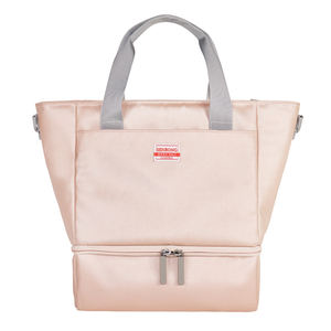 Bolsa de Pañales Multifuncional de Poliéster con Película de Aluminio, Nueva, Portátil, con Capas, para Madre e Hijo (usada) - Product Image 1