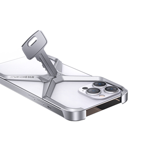 กรอบโลหะอลูมิเนียมกันกระแทกแบบบางพิเศษสำหรับ <span class=keywords><strong>iPhone</strong></span> 13/14/15/16เคสพร้อมผลิตภัณฑ์ดรอปชิปงานฝีมือด้วยไฟฟ้า - Product Image 5
