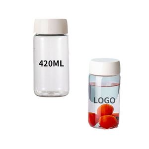 2026 Clear <b>Water</b> Bottle Durable Scratch-resistant Advertising Promotion Events Transparent Bottle Cup with Logo - Product Image 1