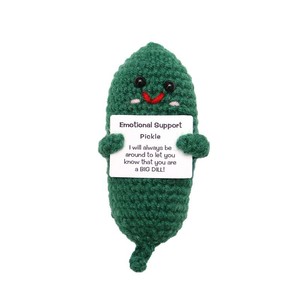 Muñecos de Pulpo, Pepino y Patata Hechos a Mano con Ganchillo, Juguetes de Hilo con Energía Positiva para Decoración y Regalos - Product Image 6