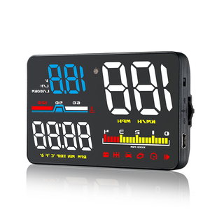 Compteur de vitesse automatique OBD2 D5000, 5 pouces, affichage numérique, vitesse RPM, consommation de carburant, temps de conduite avec alarme, pare-brise projecteur - Product Image 3
