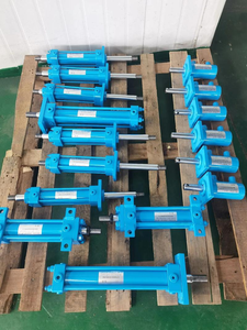 Cilindro hidráulico de cubo de concha de <span class=keywords><strong>almeja</strong></span>, cilindro hidráulico de doble efecto, cilindro hidráulico de camión volquete - Product Image 4