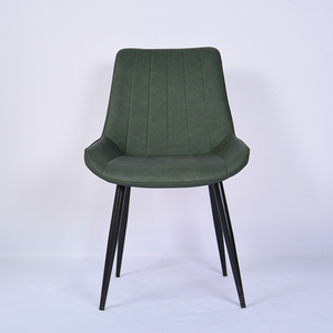 <span class=keywords><strong>Chaises</strong></span> de cuisine confortables à dossier haut, design moderne et simple, pieds en métal, revêtement en cuir PU, chaise de <span class=keywords><strong>salle</strong></span> à <span class=keywords><strong>manger</strong></span> en vente - Product Image 4
