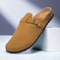 Sandales unisexes classiques à bout fermé en PU avec semelle extérieure en EVA, grandes tailles 40-47, décontractées, pour l'extérieur, pour couples