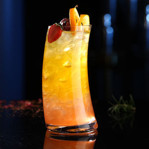 Personnalisé en stock jus de boisson eau verre tasse en forme de verre 480ml 16oz clair bière chope pinte verre tasses - Product Image 5