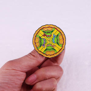 Broche de Aleación en Forma de Corazón de las <span class=keywords><strong>Tortugas</strong></span> <span class=keywords><strong>Ninja</strong></span>, Insignia de Dibujos Animados, Película de Animación, Juego, Regalo - Product Image 2