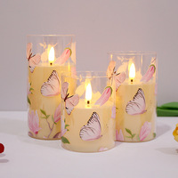 Bougies LED électroniques pour mariages, confessions romantiques, spectacles d'anniversaire, bougies de Noël