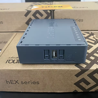 Mikrotik Hex S Rb760igs tam Gigabit 5-port elektrik bağlantı noktası 1 optik Port POE ROS Router zayıf akım kutusu yeni kablosuz Guangdong