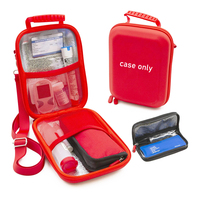 Étui de transport médical isotherme en EVA, organisateur compact à fermeture éclair pour insuline et lecteur de glycémie, pochette isotherme portable