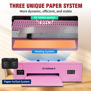 Erasmart Automatic High Speed <b>A3</b> DTF <b>Printer</b> Professional Digital Pet Film Transfer Printing Machine for T shirt Textil - Product Image 5